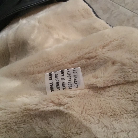 🌹HOST PICK-VINTAGE 1980sFLYING ACE STEER LEATHER G-2 BOMBER/DOUBLE LINED/SZ32 - Picture 11 of 15